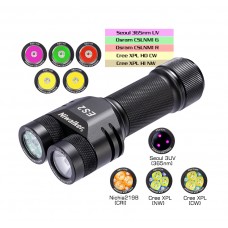 Niwalker ES2 21700 rechargeable Mini Multipurpose White light  flashlight (3 XPL HI)