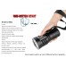 Niwalker M19 10000lumen Ultra Bright rechargeable floody & thrower flashlight  