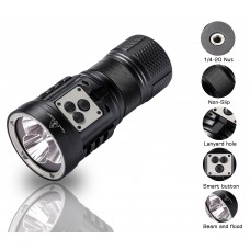 Niwalker M29(MF5SV1) 15000lumen Ultra Bright rechargeable flood & thrower flashlight