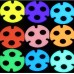 Niwalker 9 different Colors/Set Self Illuminate TurboGlow Glow Gasket 9pack